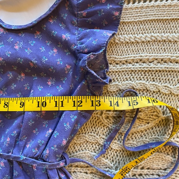 Vintage 60s prairie dress - Picture 5 of 9